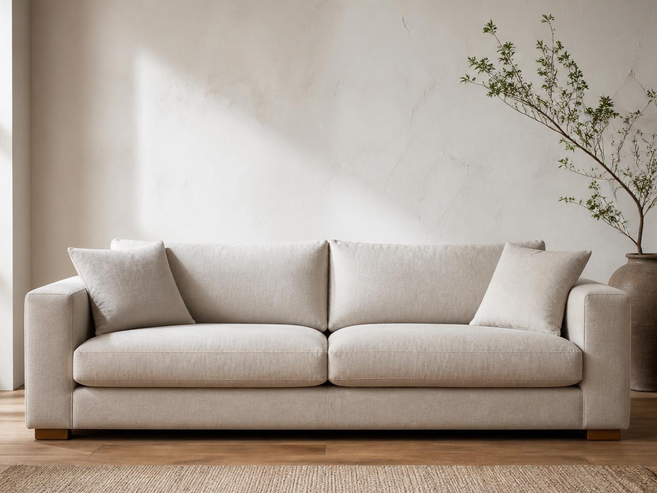 Sofa Augusto 3-osobowa — zdjęcie aranżacyjne mebla tapicerowanego